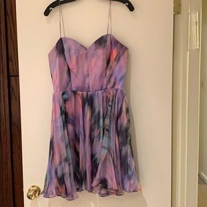 Milly chiffon mini dress. Size 12